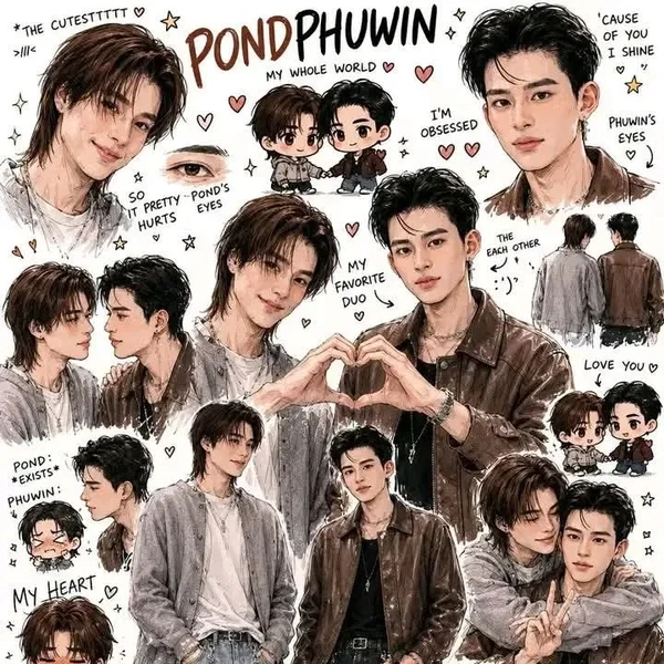The most loved look of Phuwin tangsakyuen today