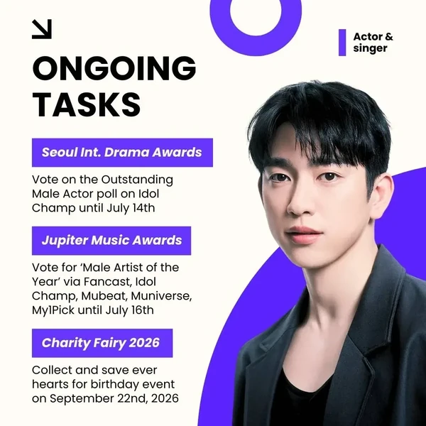 Foto populer Park Jinyoung yang penuh cinta dari penggemar