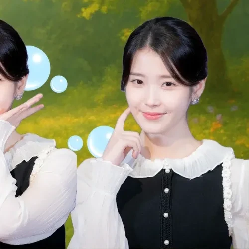 Popular photo full of fans’ love for IU