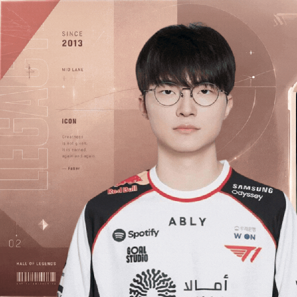 Foto profil populer Faker yang dipilih melalui voting