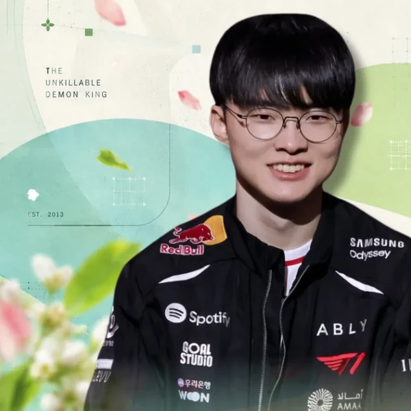 페이커의 매력을 담은 최애돌셀럽 대표 사진