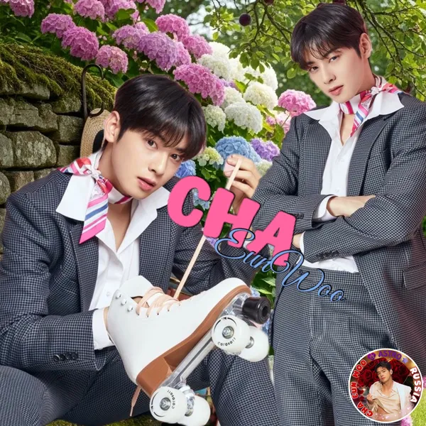 The most loved look of Cha Eunwoo today