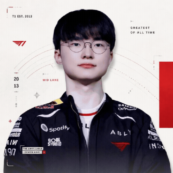 Popular profile image of Faker selected by vote