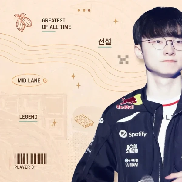 Today’s standout profile photo of Faker on Choeaedol Celeb