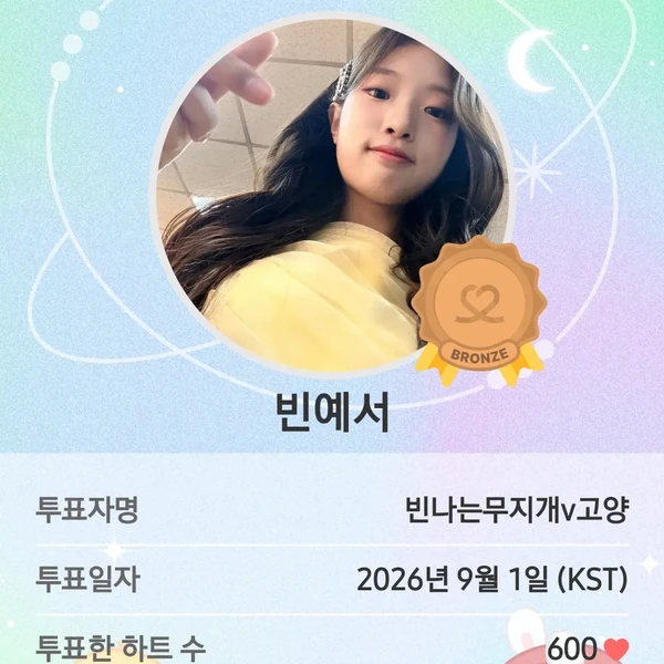 充滿粉絲愛的Bin Yeseo人氣照片
