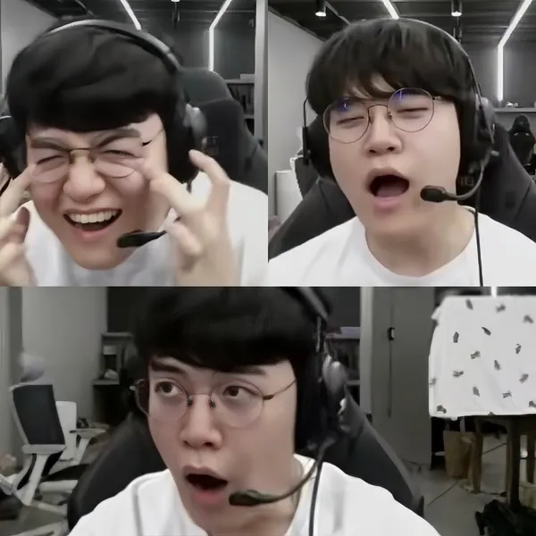 A brilliant moment of Gumayusi created by the fandom