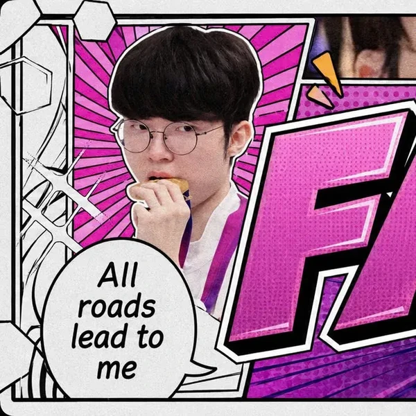 粉丝喜爱的Faker人气头像照片