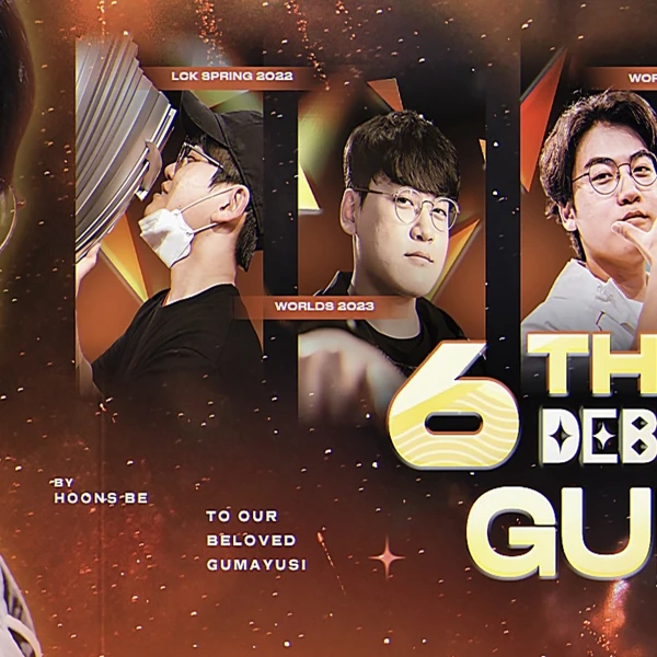 Postingan banner nomor 1 dari Gumayusi yang dibuat oleh fandom