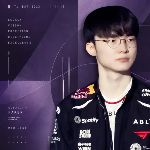 Foto profil terbaik Faker hari ini di Choeaedol Celeb