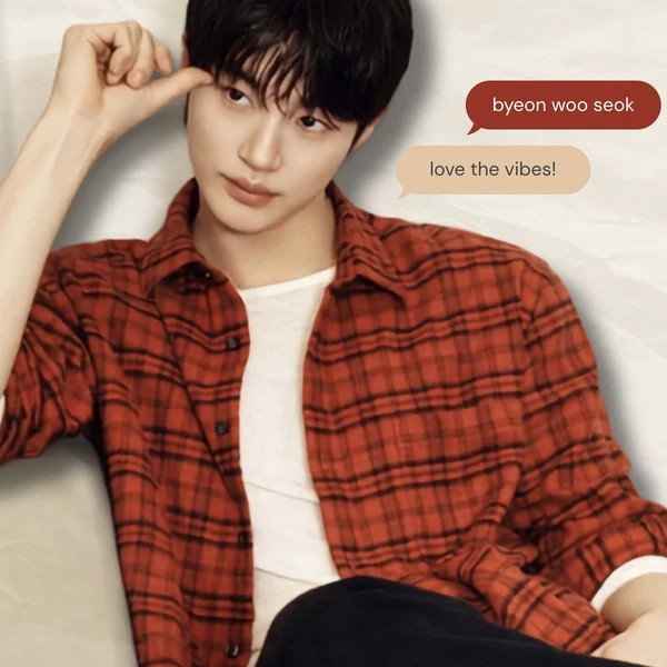 The most loved look of Byeon Wooseok today