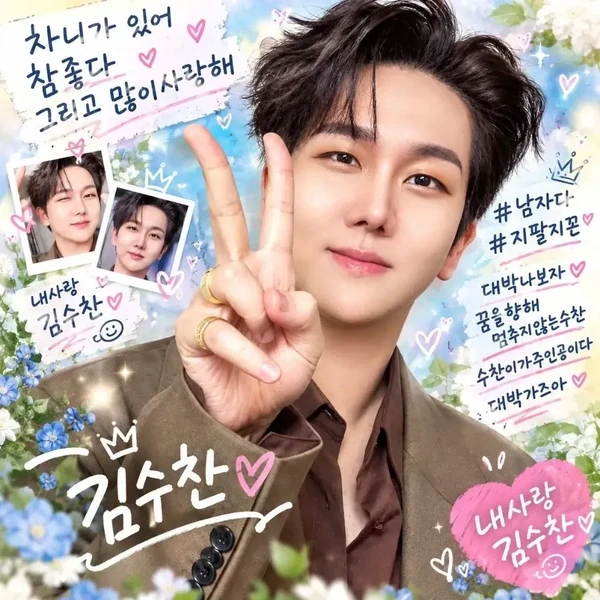 김수찬 팬심 가득한 인기 사진