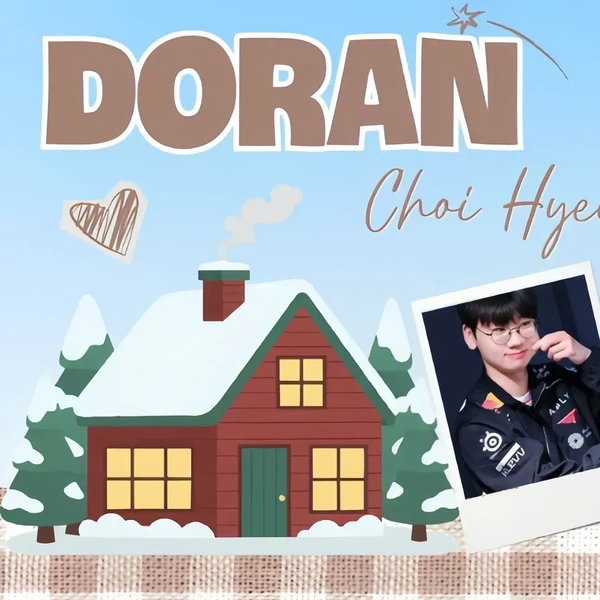 Foto profil populer Doran yang dipilih melalui voting