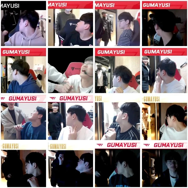 A brilliant moment of Gumayusi created by the fandom