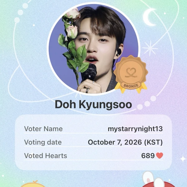 Foto populer Doh Kyungsoo (D.O.) yang penuh cinta dari penggemar