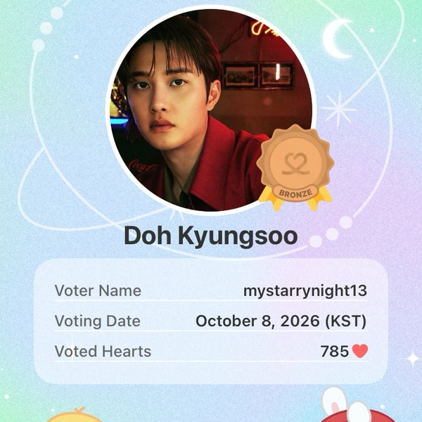 Foto populer Doh Kyungsoo (D.O.) yang penuh cinta dari penggemar