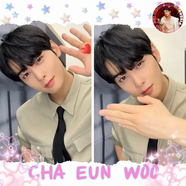 The most loved look of Cha Eunwoo today