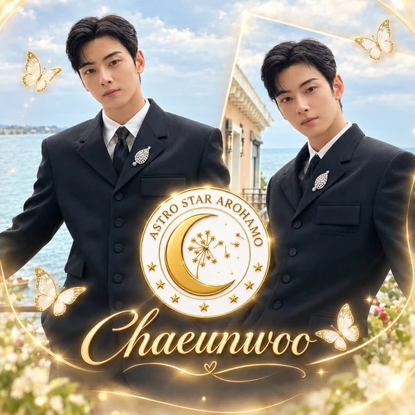 The most loved look of Cha Eunwoo today