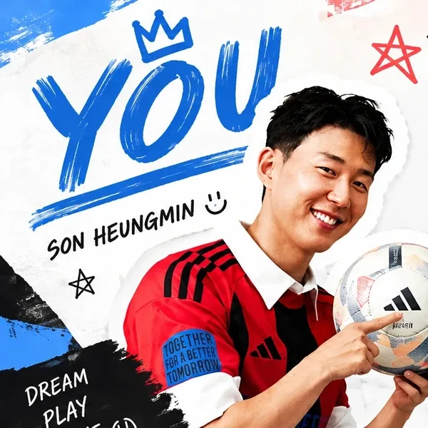 Foto profil populer Son Heungmin yang dipilih melalui voting