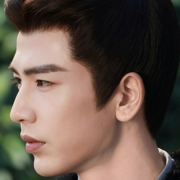 The most loved look of Zhang Linghe today