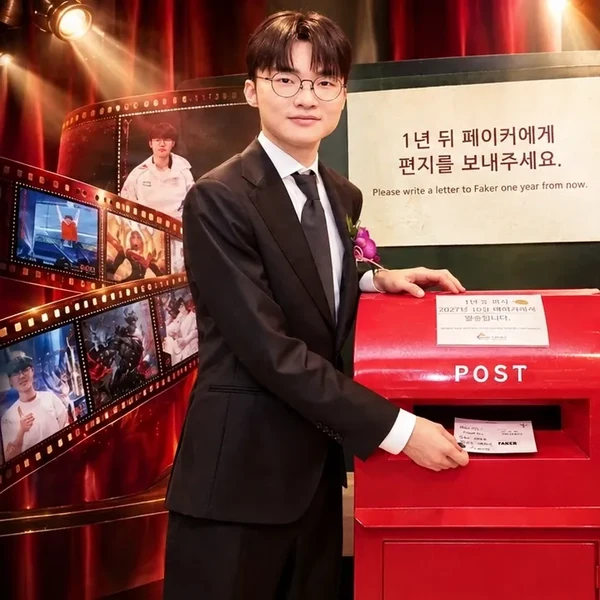 今天在Choeaedol Celeb中最閃耀的Faker代表照片