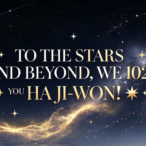 Most popular banner post in Ha Jiwon's community