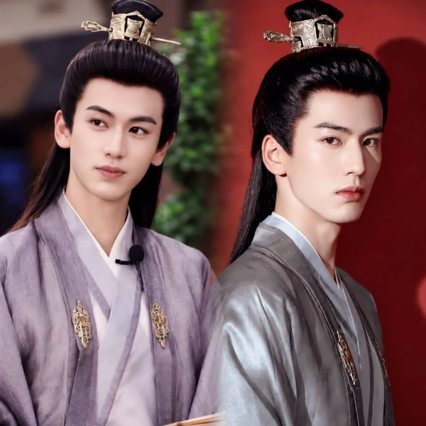 The most loved look of Zhang Linghe today